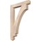Ekena Millwork Imperial Arts & Crafts Smooth Bracket, Douglas Fir, 3 1/2"W x 26"D x 38"H BKT04X26X38IMP03SDF - alternate 1